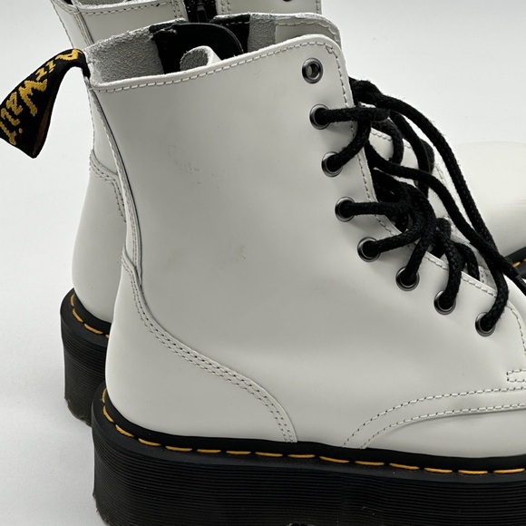 Dr Martens Womens Jadon Boot White Size US 7 M - Picture 5 of 16